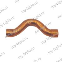Медь Обводное колено двухраструбное 18 пайка