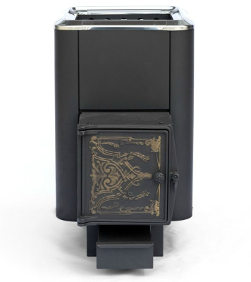 Печь банная (чугунная) Сибирь-24 (чугунная дверь, конвекционная)
